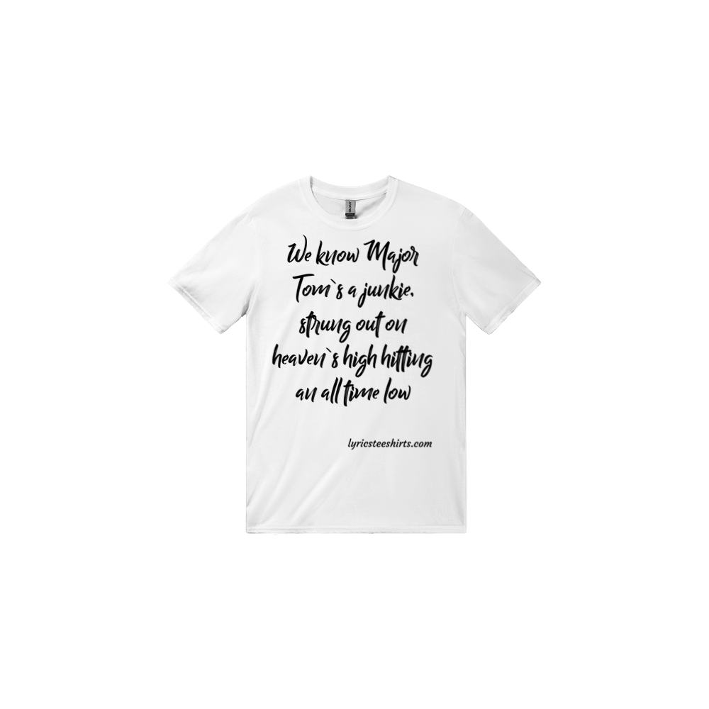 DAVID BOWIE Ashes To Ashes Lyric B