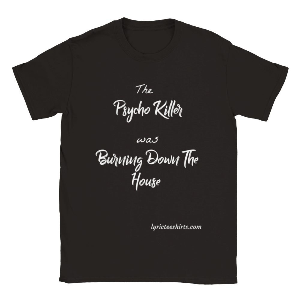 TALKING HEADS Psycho KIller and Burning Down The House