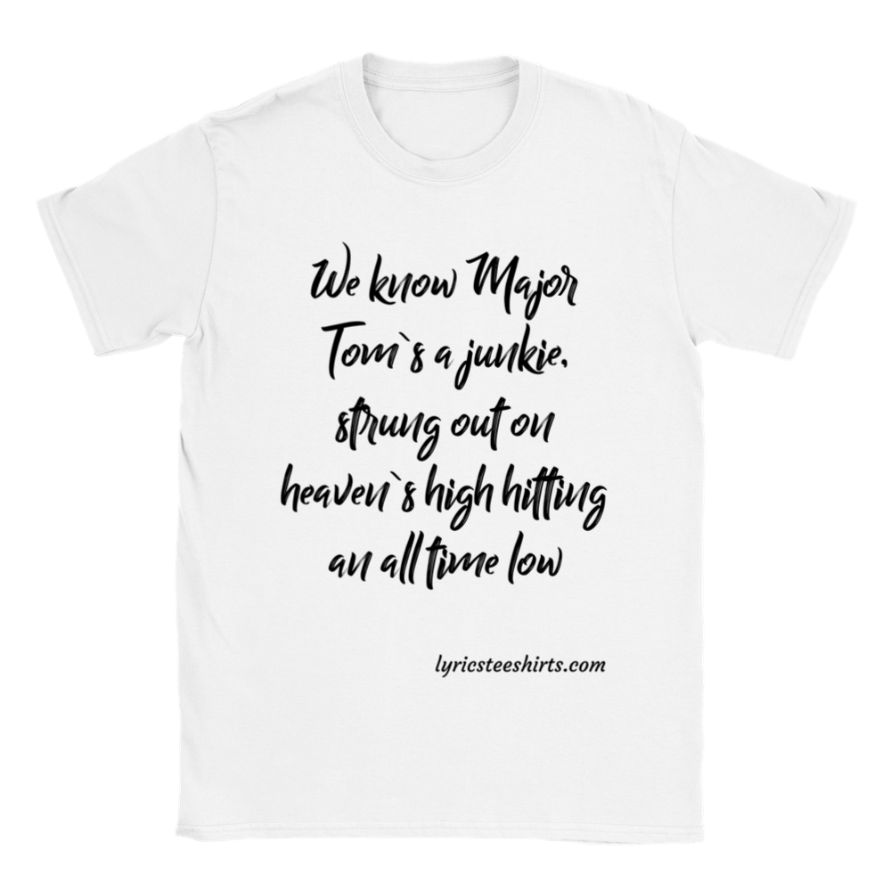 DAVID BOWIE Ashes To Ashes Lyric B