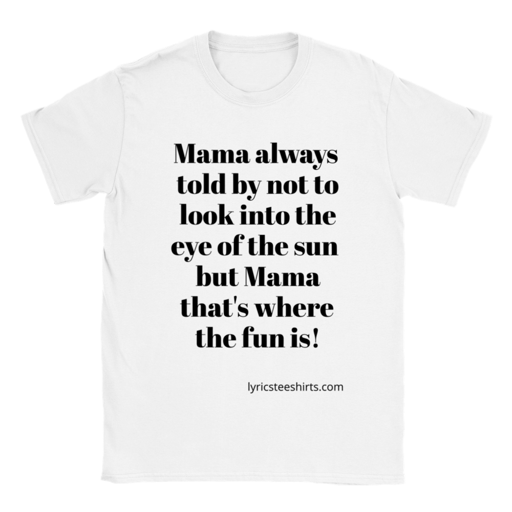 BRUCE SPRINGSTEEN Blinded By The Light Lyric A
