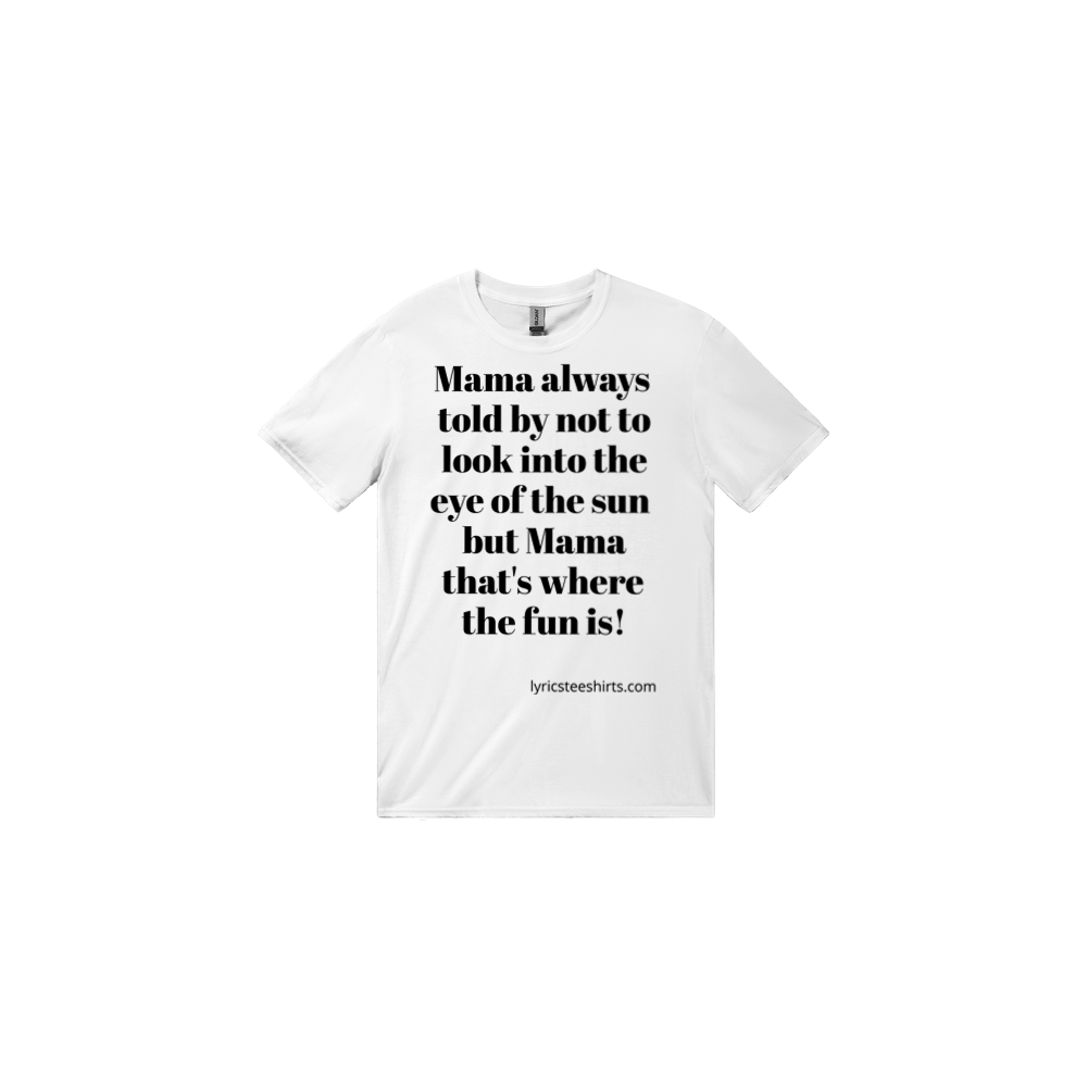 BRUCE SPRINGSTEEN Blinded By The Light Lyric A