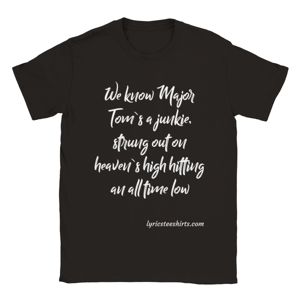 DAVID BOWIE Ashes To Ashes Lyric B